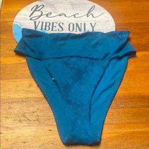 Aerie Blue Lace Bikini Bottom